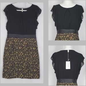 "Love is"   Black / Camo Dress  Size L